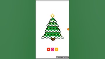 Sandbox - Color by Number Coloring Pages Ep 1 Christmas tree