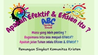 Efektif & Efisien (VR218)