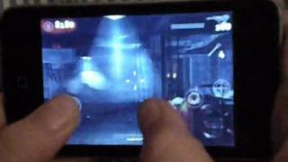 COD Nazi Zombies I phone/ Ipod touch gameplay Nacht Der Untoten