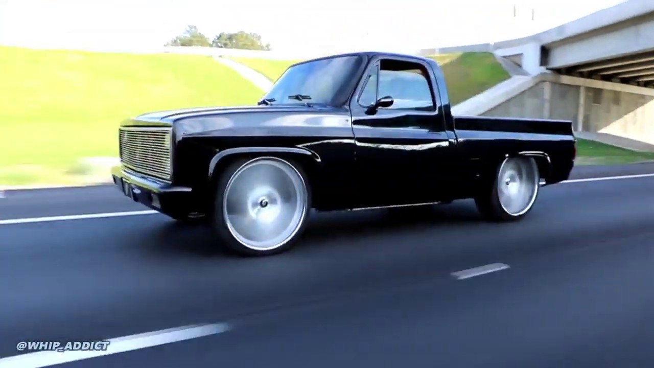 Whipaddict Stitchedbyslick S Flatline Chevy C10 Short Bed Interior Swap On 26s Build Review