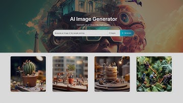 Build an AI Image Generator with NextJs and OpenAi API - Part w