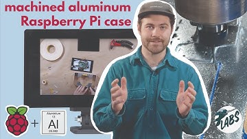 Raspberry Pi 4 Touchscreen Case Project Made From Aluminum