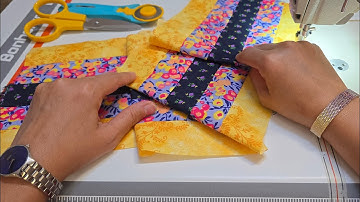 3 quilt patterns just with one cut!! You will try ut after watching this video 😍