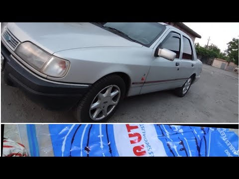 Ford Sierra Clutch Cable Replacement. Замена троса сцепления Форд Сиерра