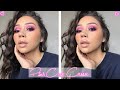 Pink &amp; Purple Cut Crease