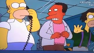 Simpsonai Lietuviškai Filmukas Apie Kaip Homeris Sunaikino Restur