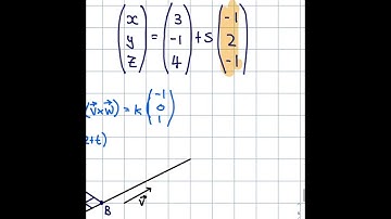 Relationships between lines (3D vectors - shortest distance)
