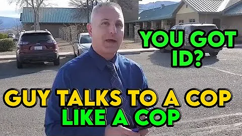Asking Cops The Same Silly Questions They Ask Us - Arizona Cop Gets Flustered short version
