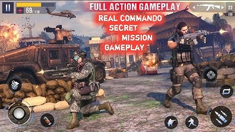 Real commando secret mission game gameplay