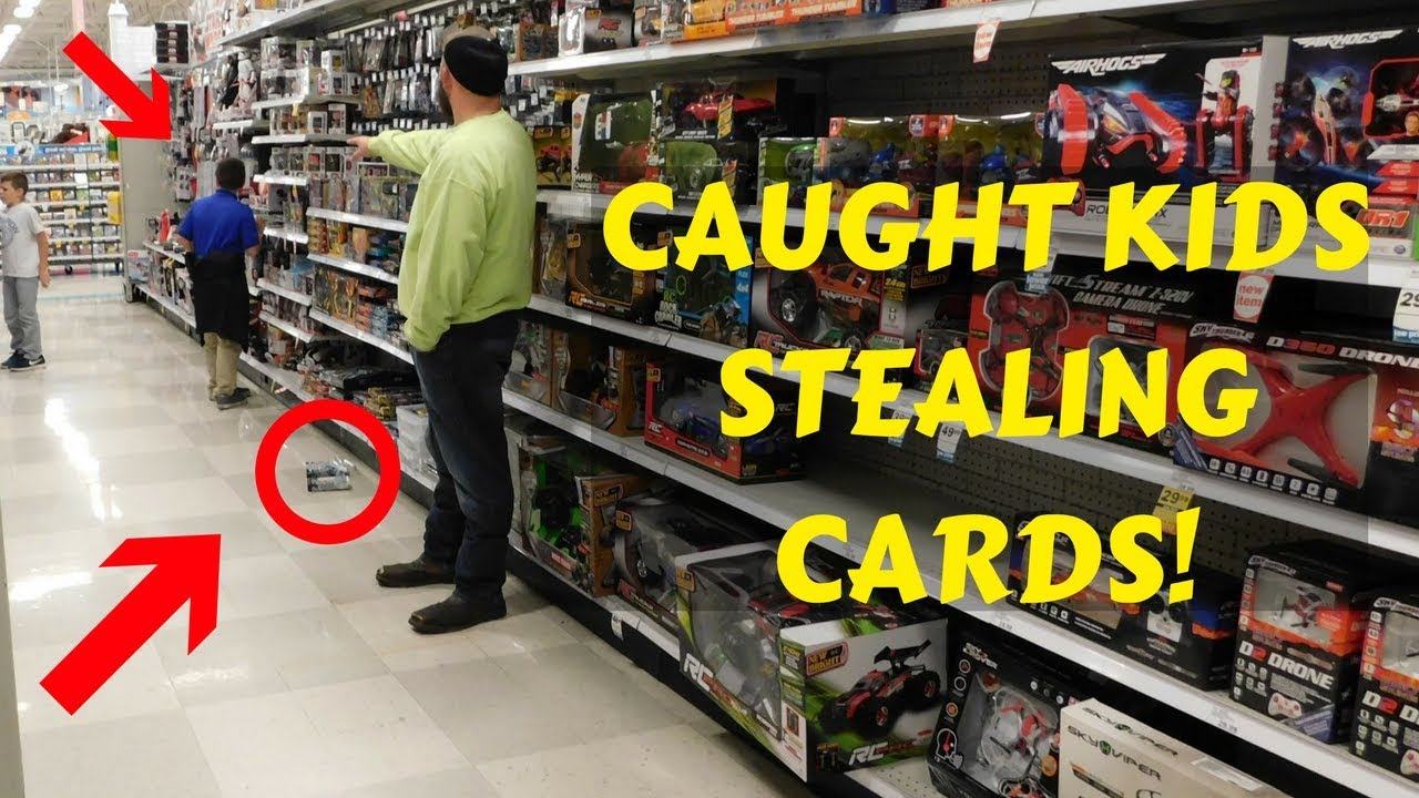 We Caught Kids Stealing Card And Pack Hunting Part 13 Thekonamicrew - 