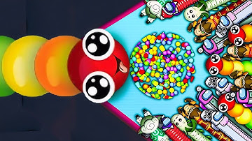 snake io🐍king rainbow🐍snake vs 1000 pro giant snakes🐍epic snakeio gameplay 