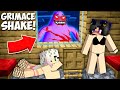 GIRLS ESCAPE FROME GRIMACE SHAKE ATTACK HOUSE in Minecraft! GRIMACE SHAKE!