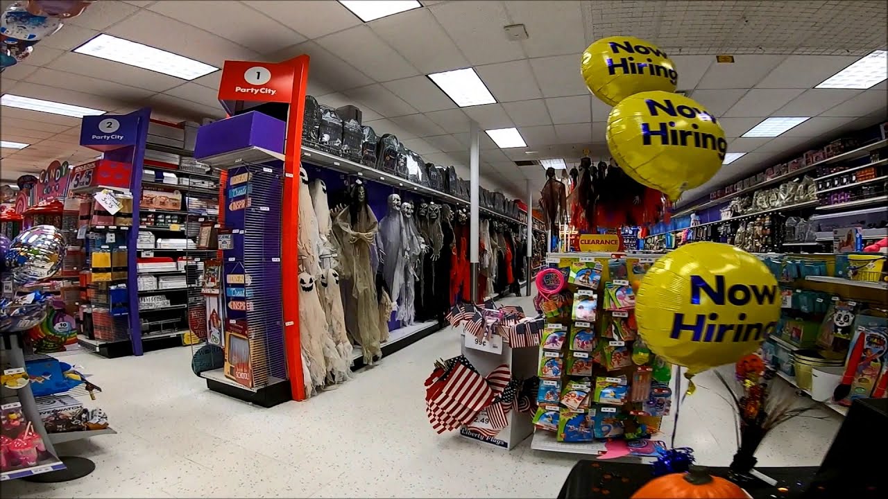 Party City Halloween 2019 Store Tour Youtube