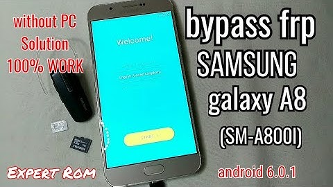 Samsung Galaxy A8 (SM-A800l) Bypass FRP | Unlock Google Account Android 6.0.1 WITHOUT PC