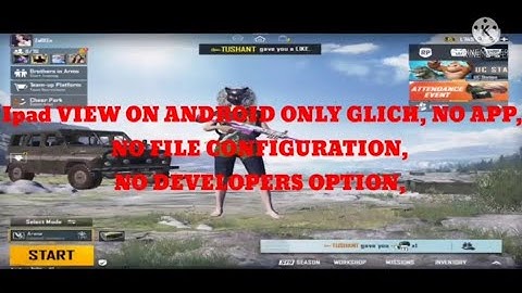 IPAD  View without any configuration  file 📁, no need to open developer option no need of any app