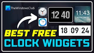 Best Free DESKTOP CLOCK WIDGETS for WINDOWS 11/10 || Best Free WIDGETS for WINDOWS [100% SAFE] screenshot 4