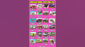 All Real code 💥 Indian bike driving 3d all new cheat code update + plugin cheat code