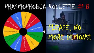 Phasmophobia Roulette #8 - Please, no more demons! (Solo Professional, Random Challenge)