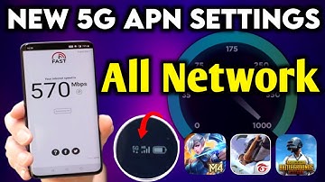 Beta 5G APN Setting in any Android Phone | Get 5G Internet Speed for All Network