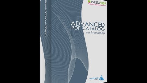 How to use Advanced PDF Catalog for Prestashop