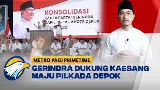 Gerindra Dukung Kaesang Maju Pilkada Depok 2024