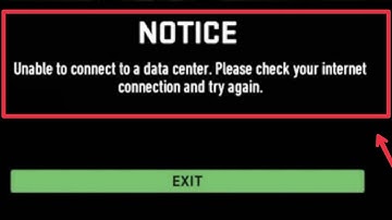 Fix Unable to connect to a data center. Please check your internet connection  COD Warzone Mobile