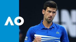 Novak Djokovic v Kei Nishikori match highlights (QF) | Australian Open 2019