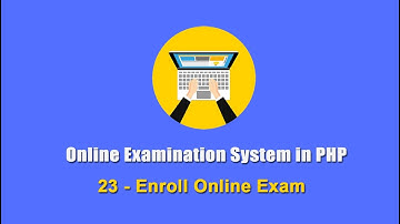 23 - Enroll Online Exam - Online Examination System in PHP