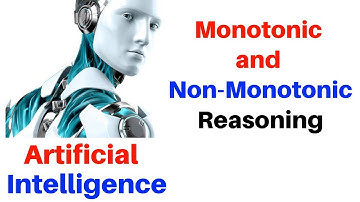 Monotonic and Non monotonic Reasoning in Artificial Intelligence in hindi