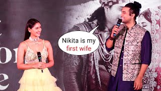 Jubin Nautiyal SHY Reaction On Dating Nikita Dutta || Mast Nazron Se Song Launch