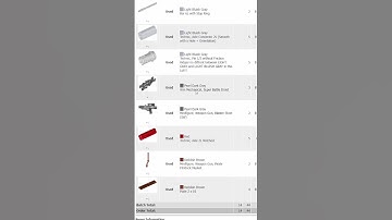 Ordering Lego Parts at Bricklink - Satisfying