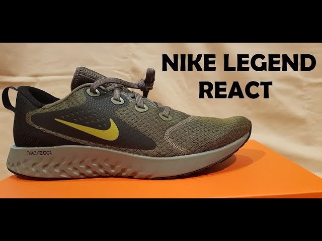 Nike Legend React - GREEN ENERGY - YouTube