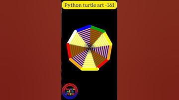 Python turtle design 🥰🥰 Pydroid3 #python #tech #artvideo ©