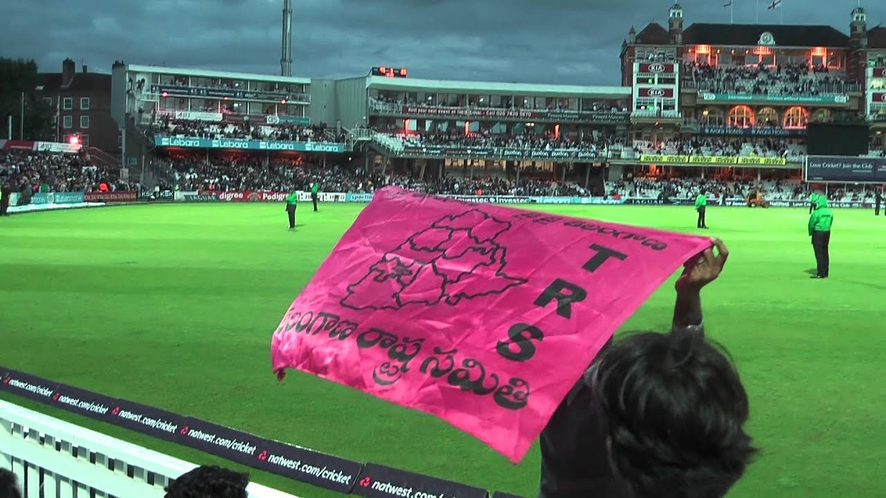 NRI TRS TEAM @ 3RD ODI INDIA VS ENGLAND, OVAL, LONDON-III
