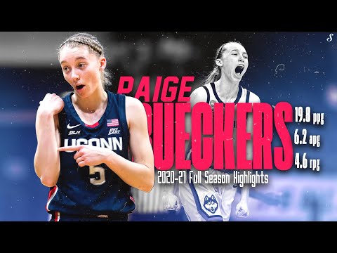 Paige Bueckers Historic UConn 2020-21 Freshman Season Full Season Highlights | AP & Naismith POY