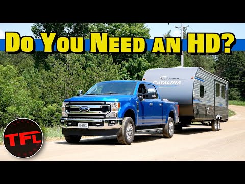 Do You Need a Heavy Duty Truck? We Tow a BIG Travel Trailer with the 2020 Ford F-250 to Find Out!