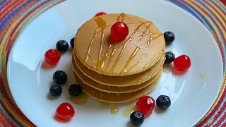 Easy perfect pancake at home ♥! Pancake Recipe!