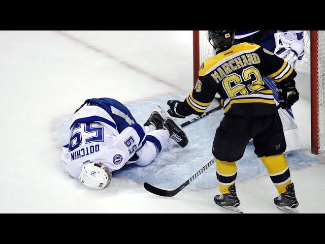 video of brad marchand hit in the nose｜TikTok Search
