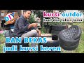 Limbah ban bekas jadi kursi outdor keren how to making stool from tires waste