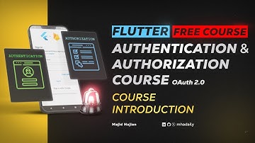 Course Introduction - Chapter 0 | FREE Flutter Authentication & Authorization Course  💙