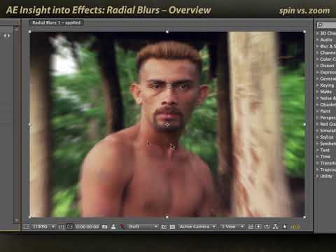 After Effects Classic Course: Radial Blurs 1 - Overview