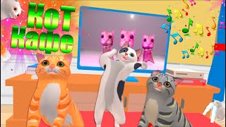 картинка: ОЧЕНЬ СТРАННЫЕ КОТЫ В КОТ КАФЕ