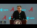 Nick Saban Press Conference - Monday 12/7/20