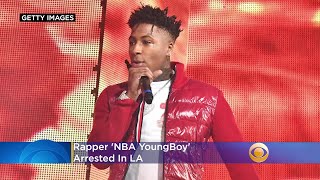 Rapper 'NBA YoungBoy' Arrested In LA, Taken Into FBI Custody