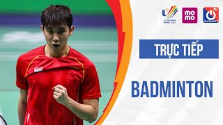 🔴LIVE: Singapore - Malaysia Cầu lông/Badminton l Chiều 17/05 - SEA Games 31