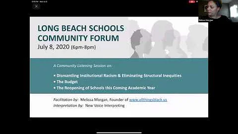 Long Beach Schools Community Forum