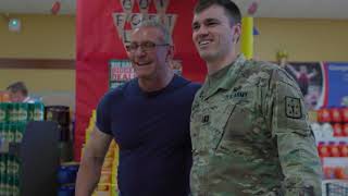Chef Robert Irvine Visits Your Commissary