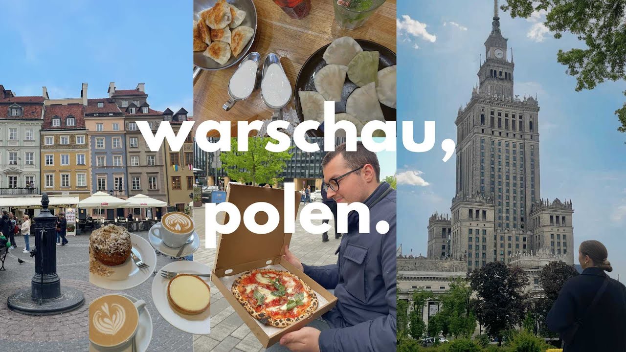 warschau vlog | sehenswürdigkeiten, cafés, pierogi, food tour, städtetrip polen