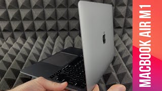 Распаковка MacBook Air M1 2020 «Серый космос»