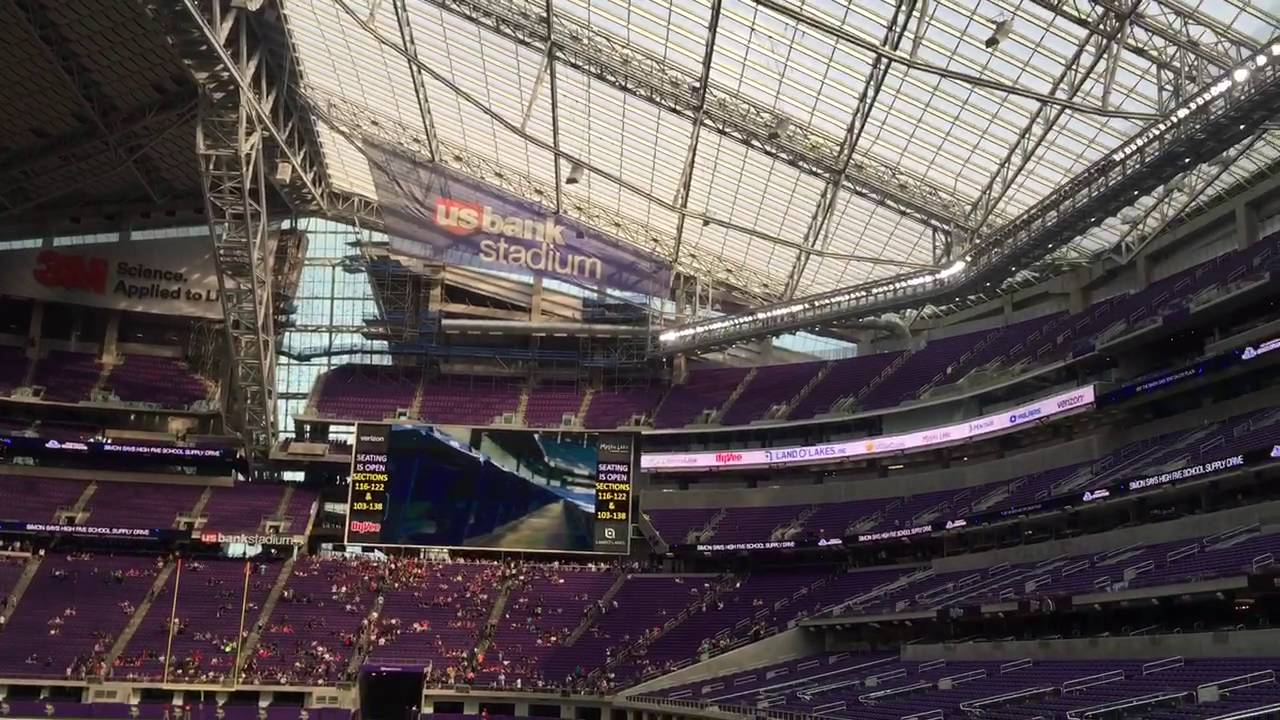 Inside the US Bank Stadium YouTube